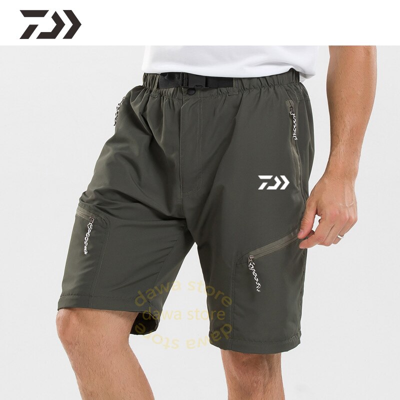 Daiwa Clothing Fishing Pants Men Removable Fishing Clothing Multi-pocket  Zipper Quick Dry Fishing Clothes Outdoor Sweatpants Men – Taylormans Outdoor