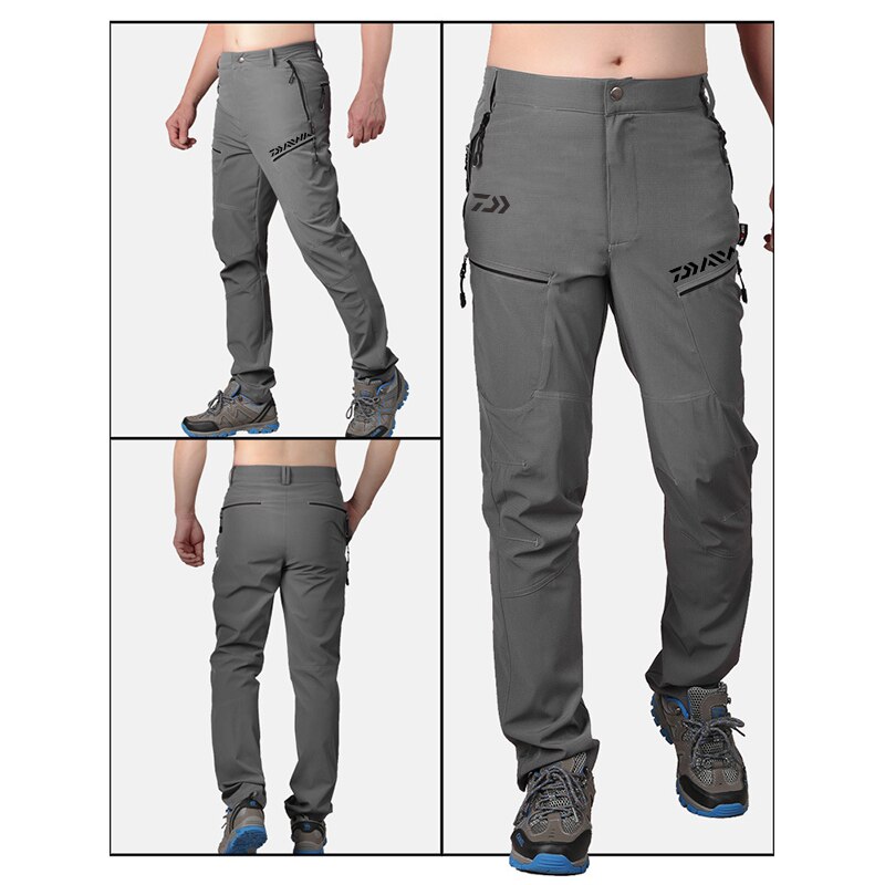 DAIWA Men Pants Waterproof and Windproof Fishing Pants Breathable Outdoor  Hiking Camping Trousers Quick-drying Pants, Men's Fashion, Bottoms, Trousers  on Carousell