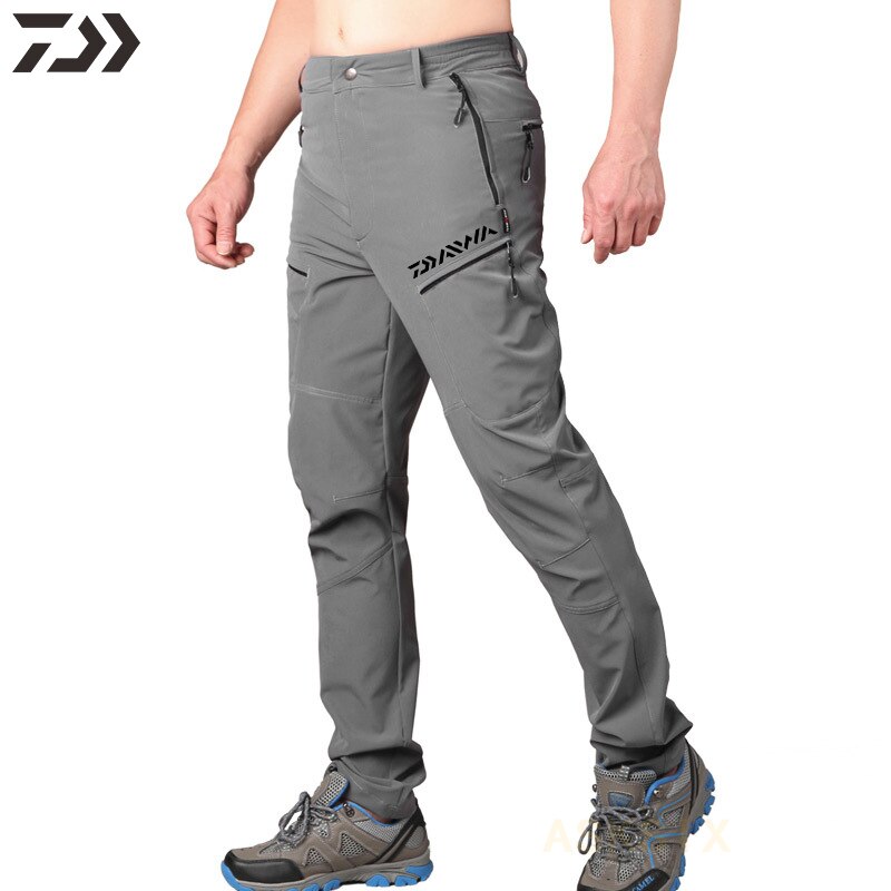 Daiwa Fishing Pants Waterproof Outdoor Men Trousers Breathable Quick Dry  Daiwa Casual Pants Stretch Camping Fishing Clothing – Taylormans Outdoor